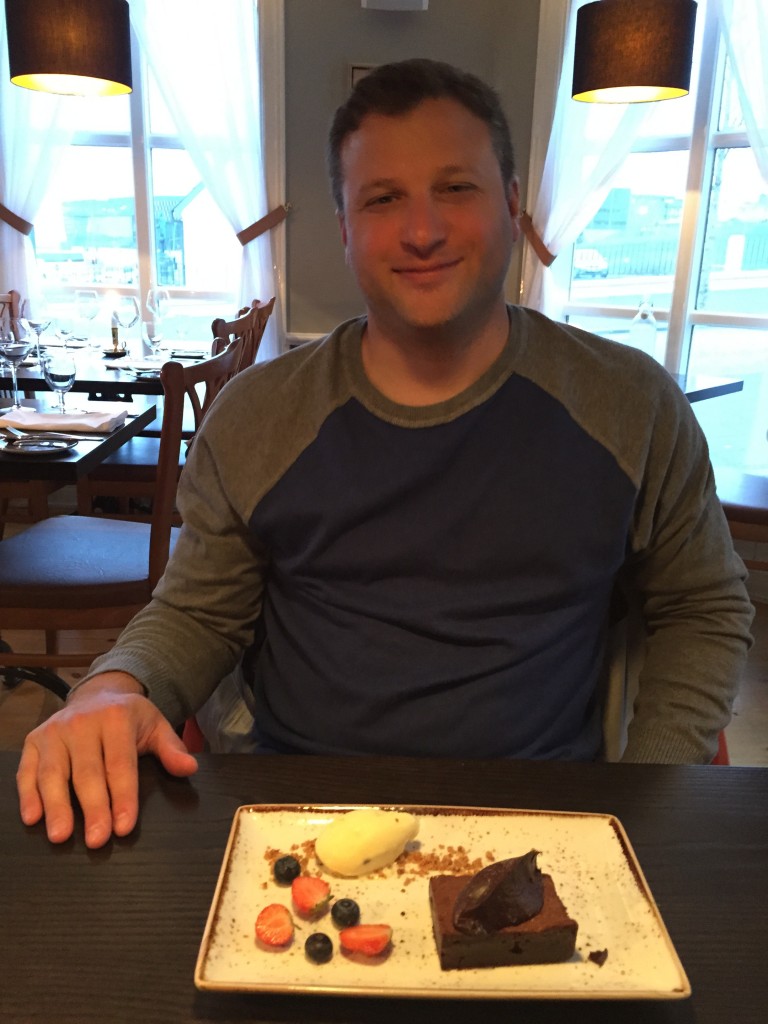 This is a man who loves him some chocolate