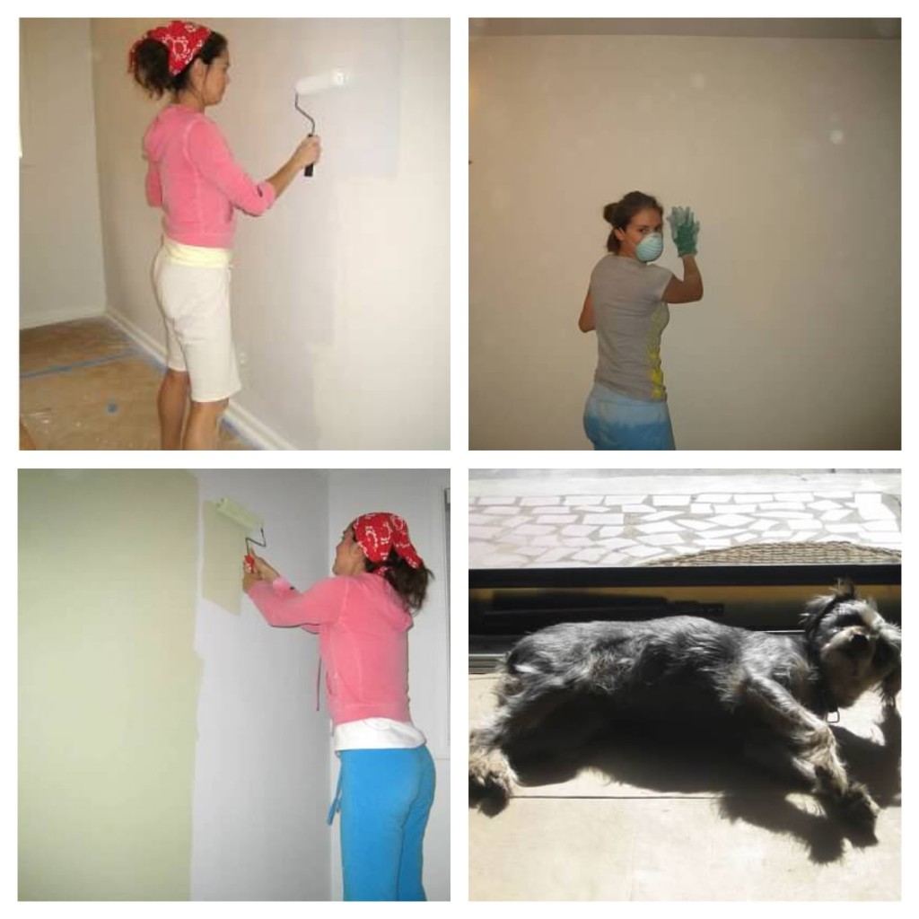 My super motivated helper giving me her "what? you need my help?" look