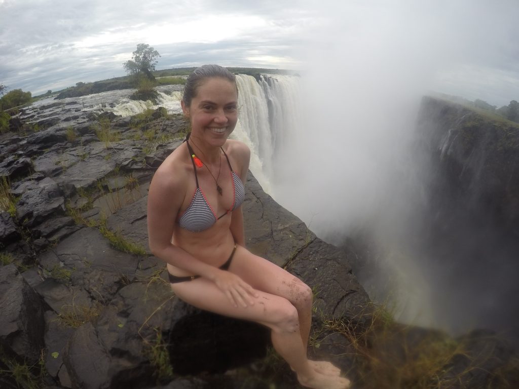 "Ok I'll get a little closer...but not too close"